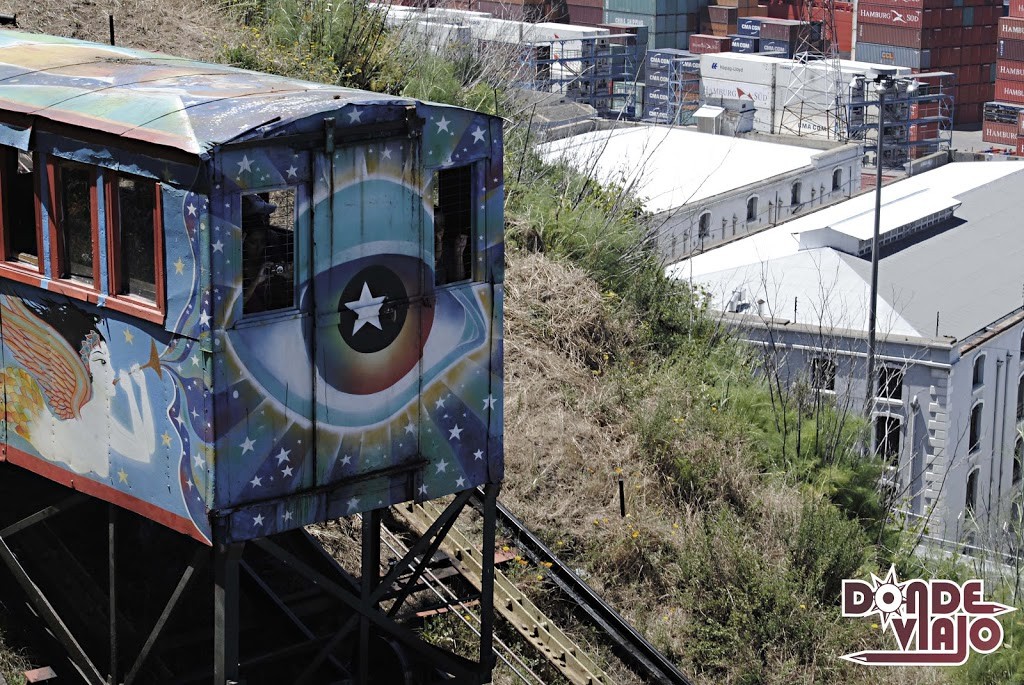 El ascensor del cerro Artillería