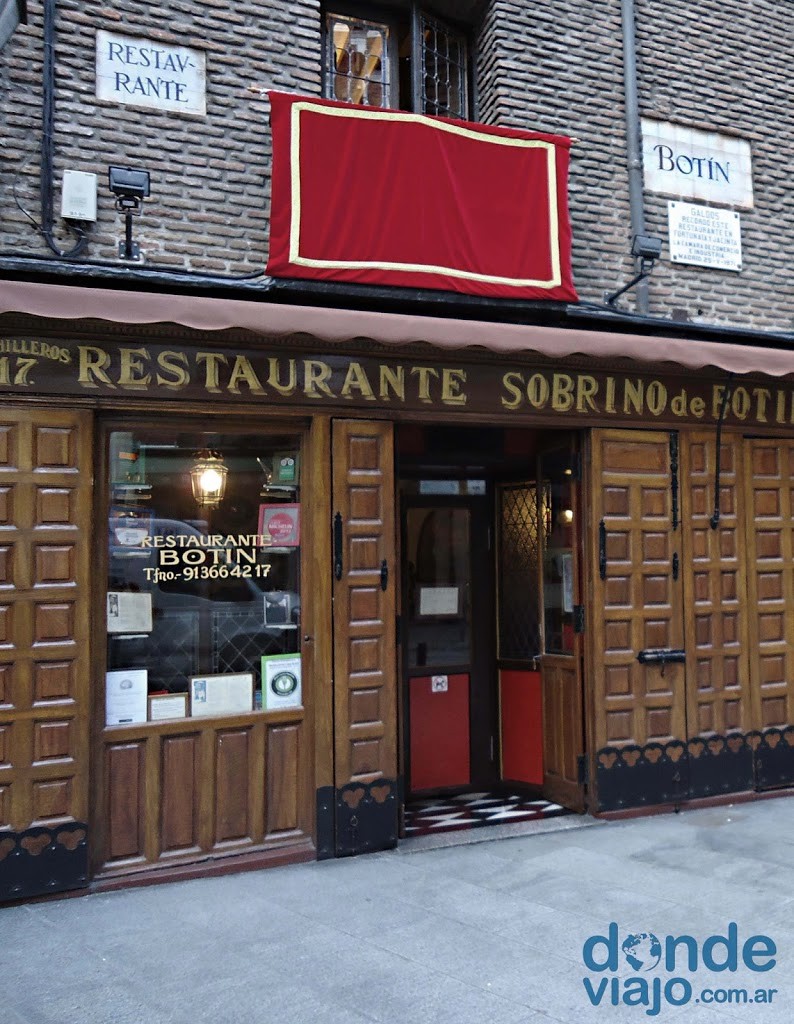 Restaurante Botín, Madrid