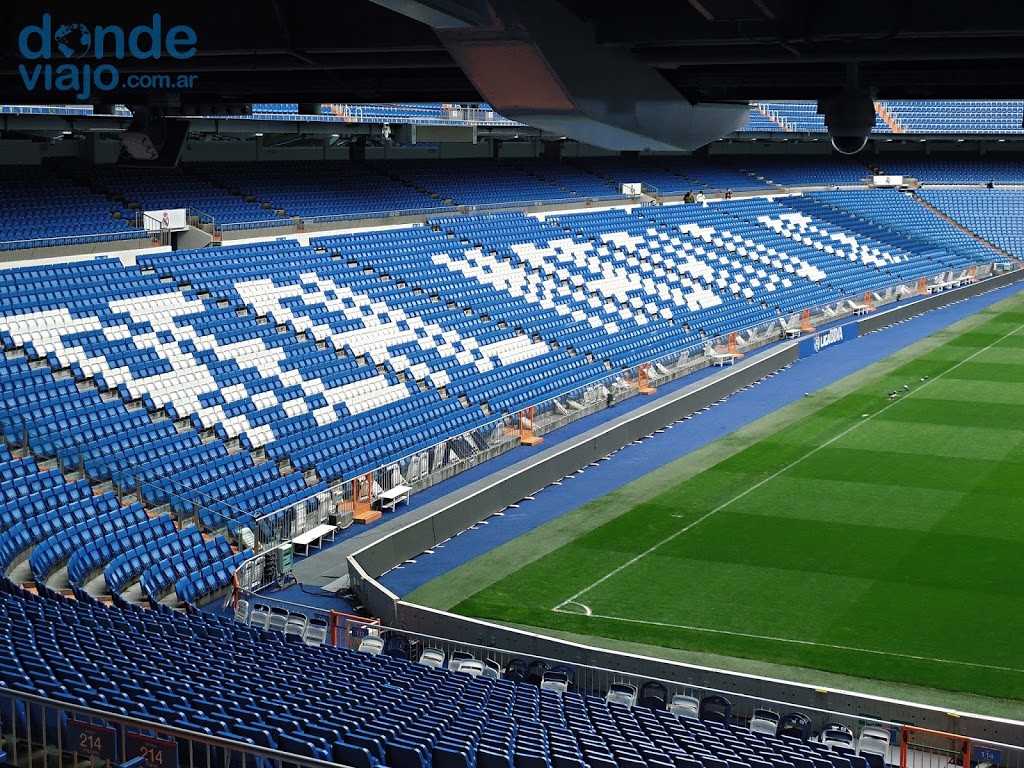 Interior del Santiago Bernabéu