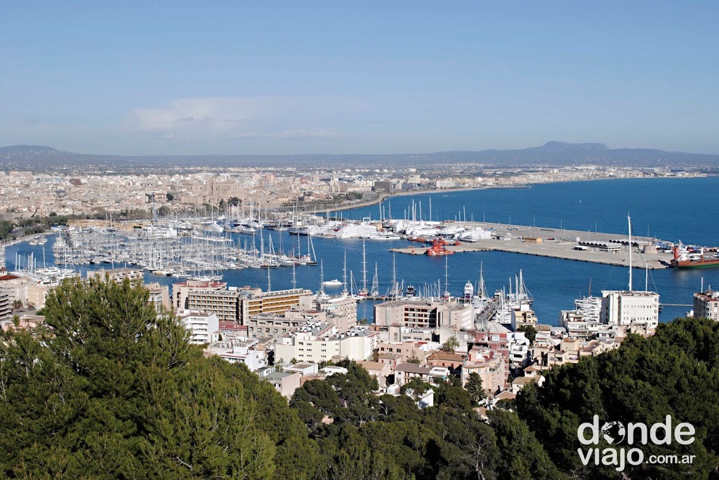 Vista desde el Castillo de Bellver